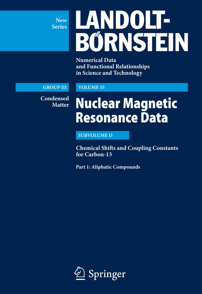 Landolt-Börnstein: Numerical Data and Functional Relationships in Science and Technology - New Series