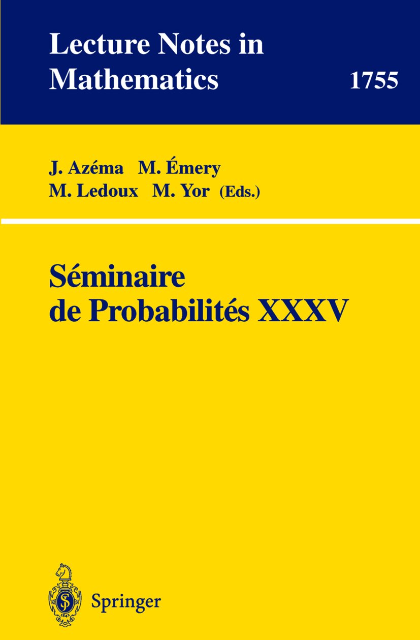 Lecture Notes in Mathematics