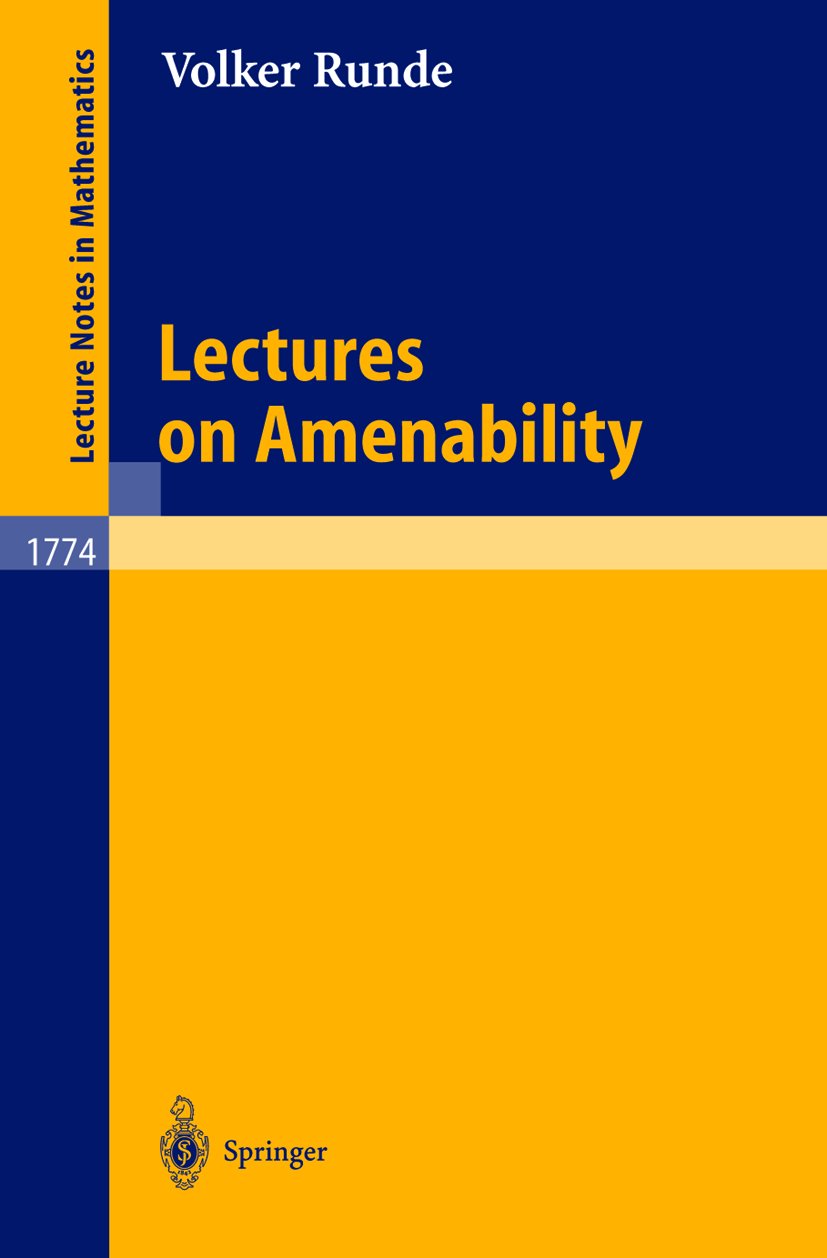 Lecture Notes in Mathematics