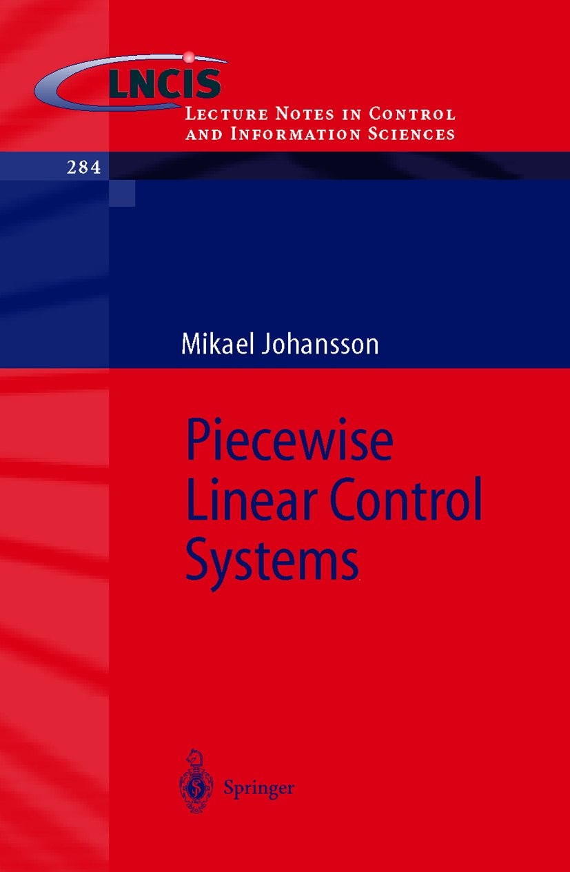 Lecture Notes in Control and Information Sciences