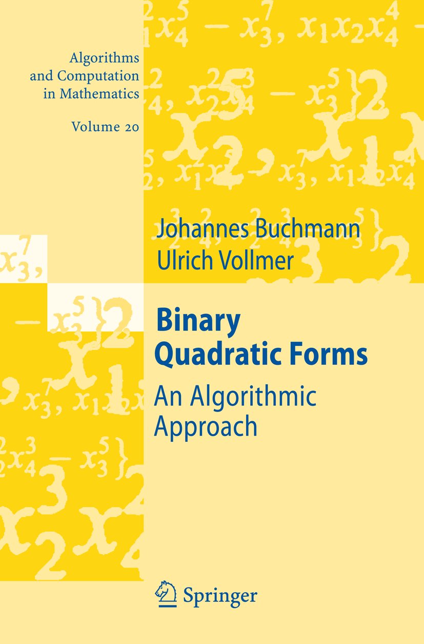 Algorithms and Computation in Mathematics