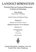 Landolt-Börnstein: Numerical Data and Functional Relationships in Science and Technology - New Series