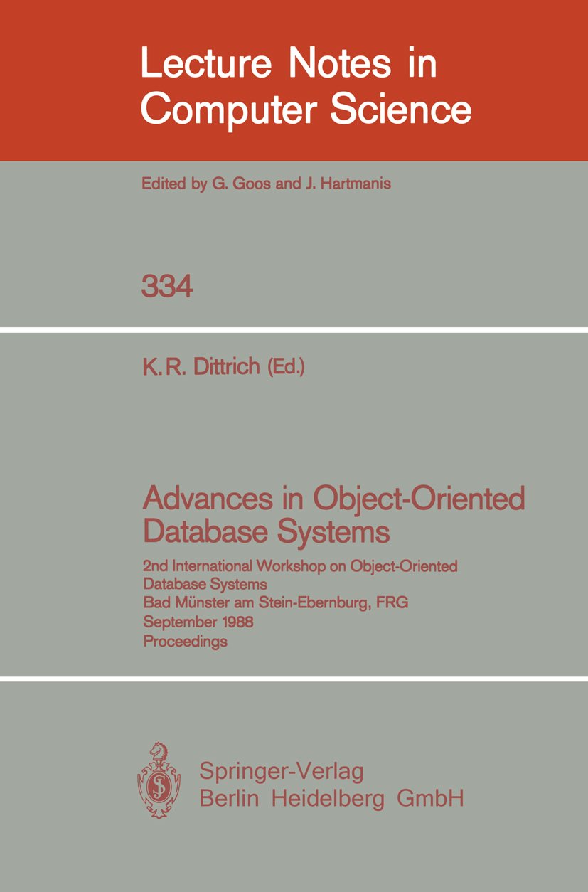 Advances in Object-Oriented Database Systems
