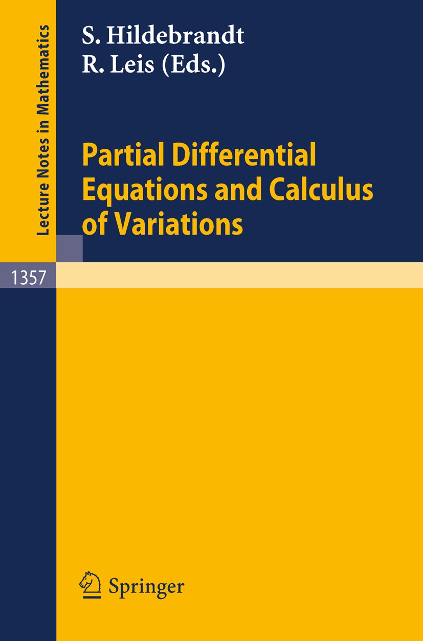 Lecture Notes in Mathematics