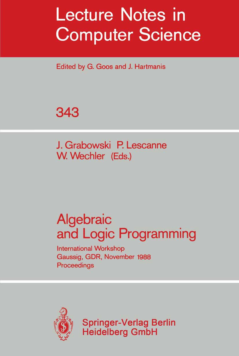 Lecture Notes in Computer Science