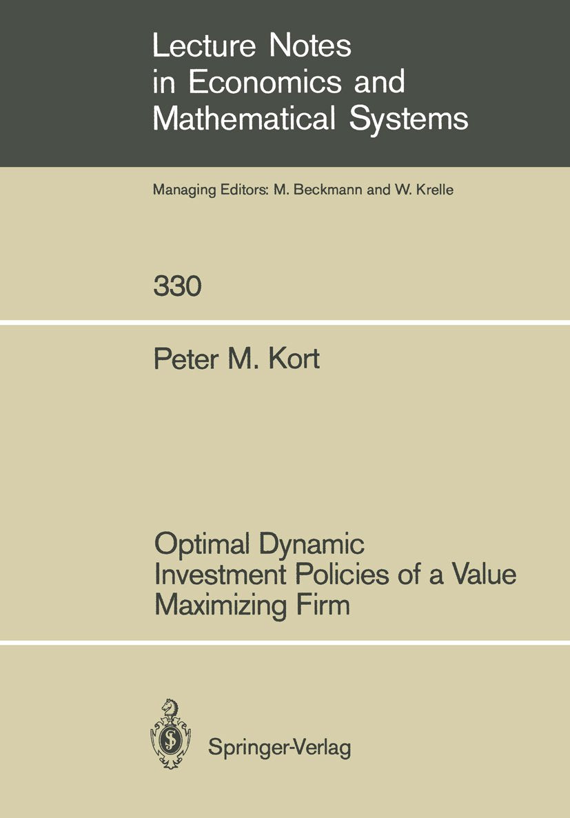 Lecture Notes in Economics and Mathematical Systems
