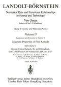 Landolt-Börnstein: Numerical Data and Functional Relationships in Science and Technology - New Series