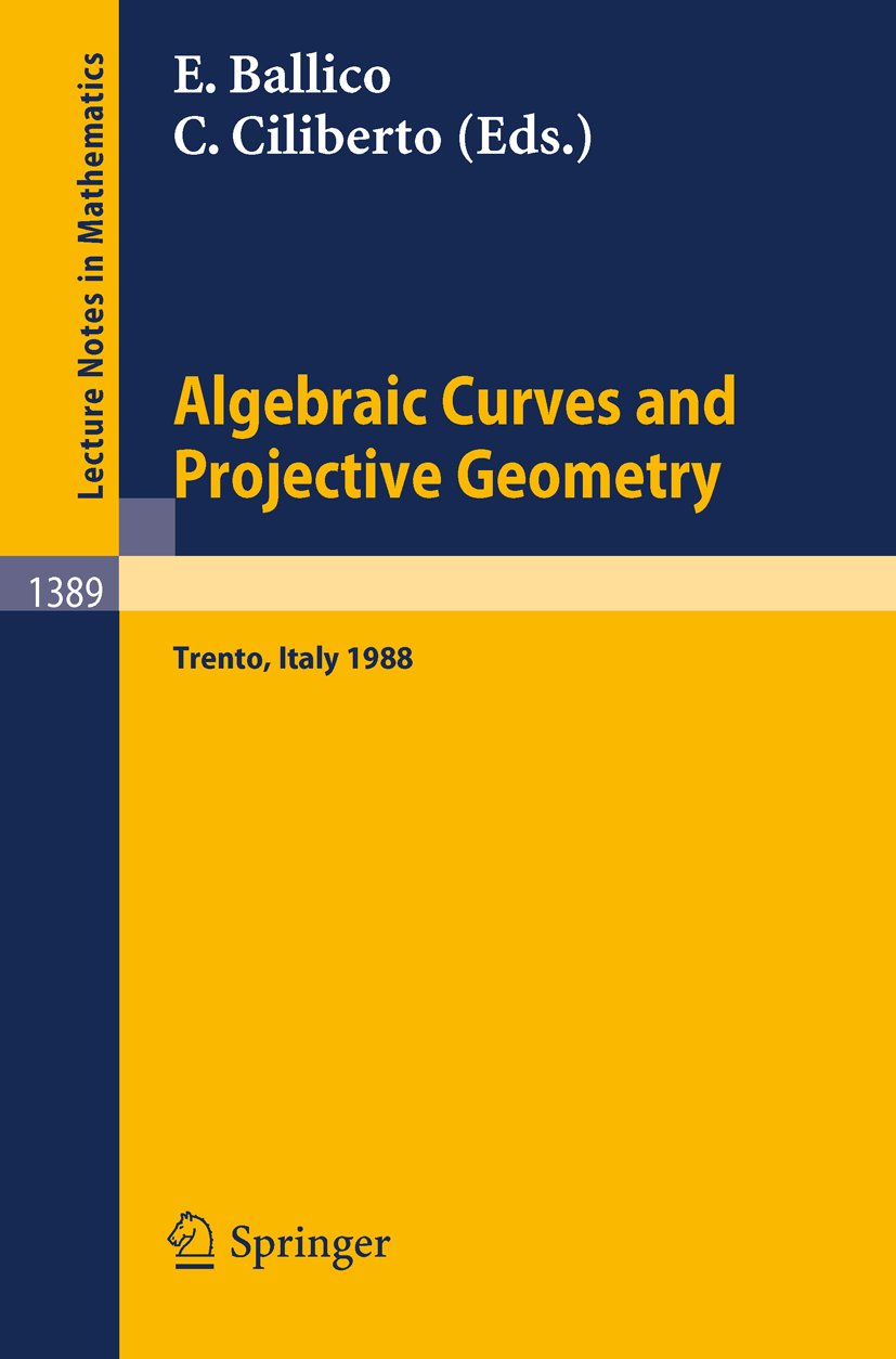 Lecture Notes in Mathematics