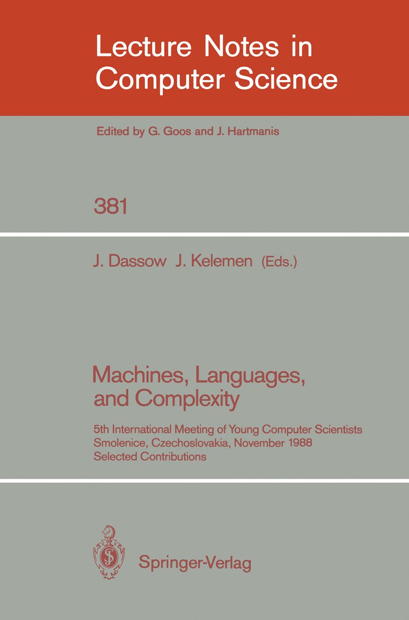 Lecture Notes in Computer Science