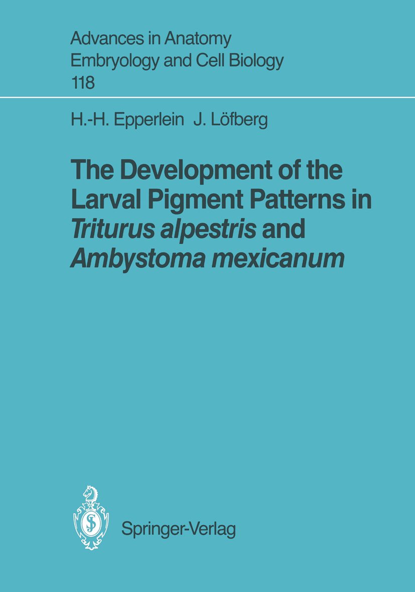 The Development of the Larval Pigment Patterns in Triturus alpestris and Ambystoma mexicanum