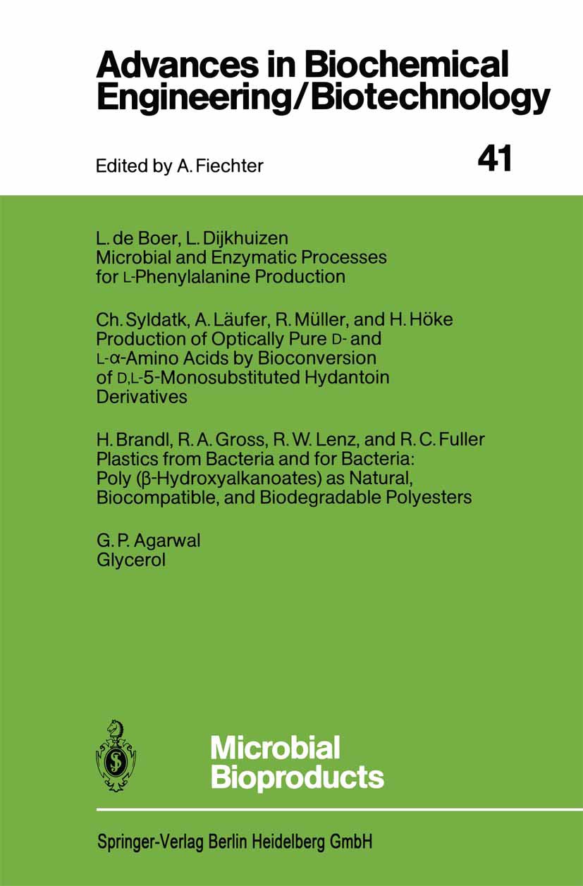Advances in Biochemical Engineering/Biotechnology