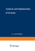 Analysis and Optimization of Systems