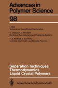 Advances in Polymer Science