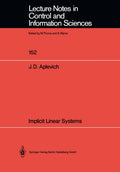 Lecture Notes in Control and Information Sciences