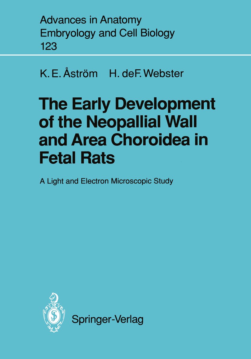 Advances in Anatomy, Embryology and Cell Biology