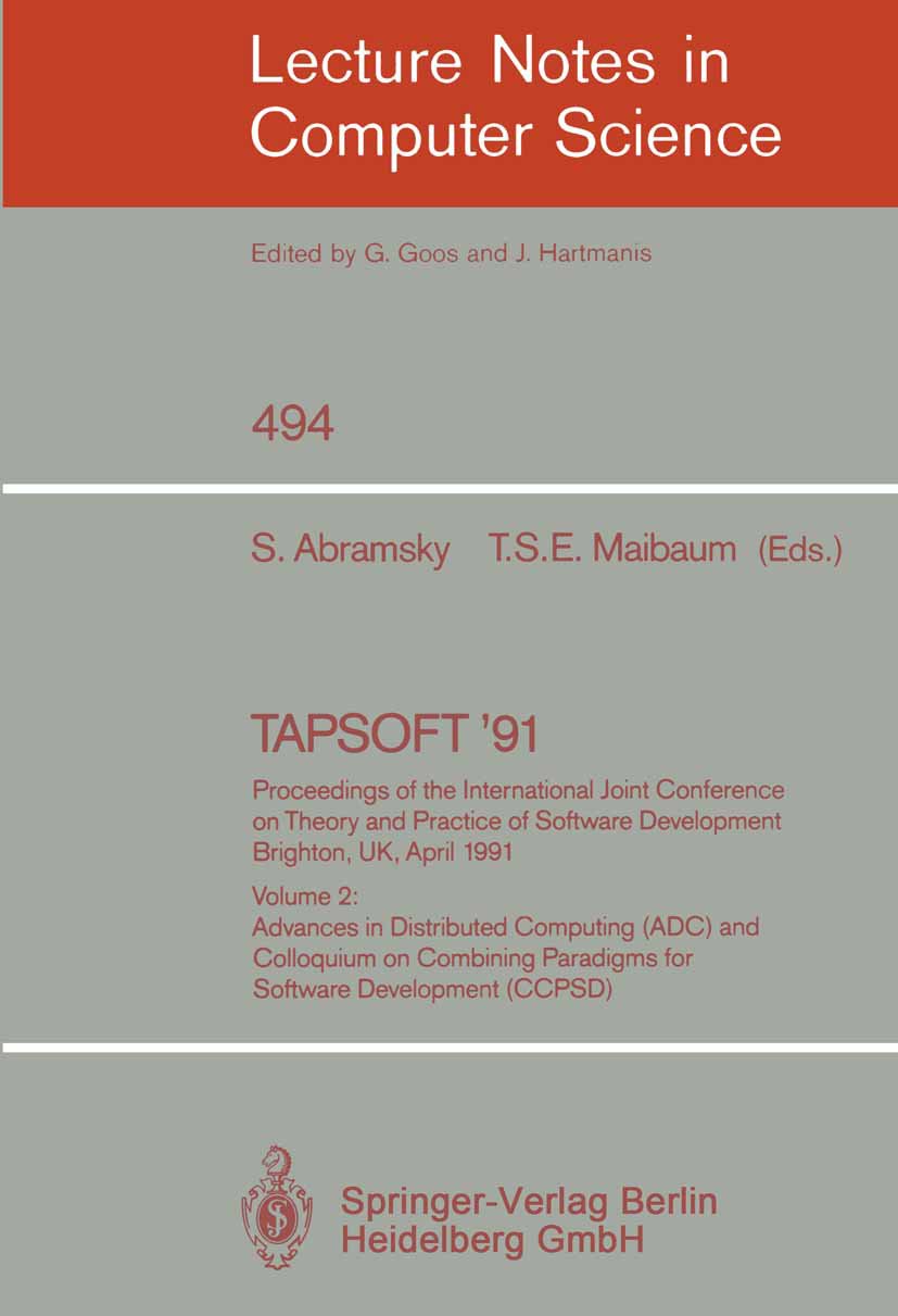 Lecture Notes in Computer Science