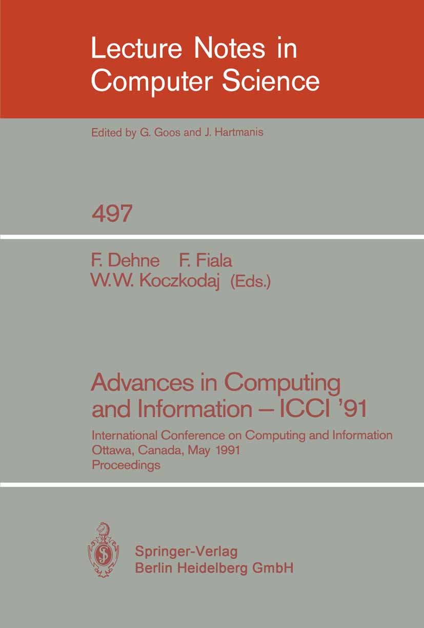 Lecture Notes in Computer Science