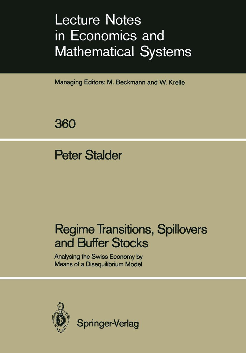 Lecture Notes in Economics and Mathematical Systems