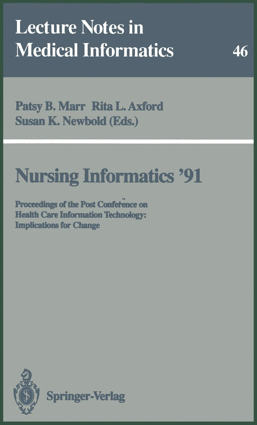 Lecture Notes in Medical Informatics
