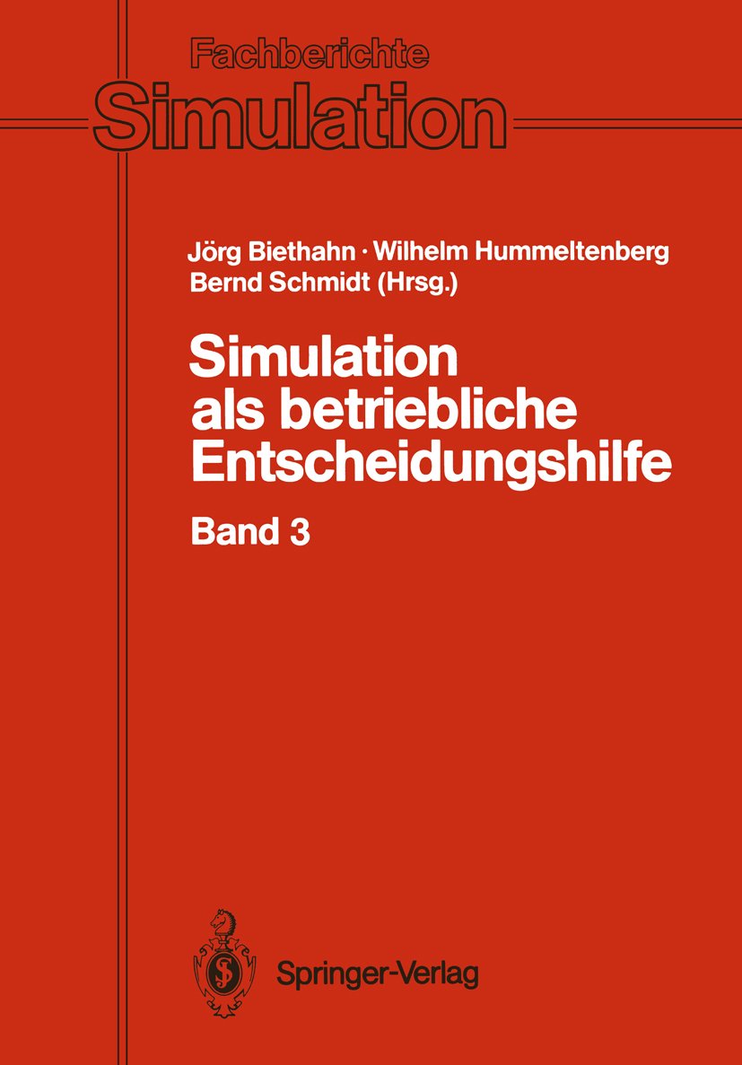 Fachberichte Simulation: Band 3