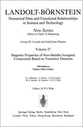 Landolt-Börnstein: Numerical Data and Functional Relationships in Science and Technology - New Series