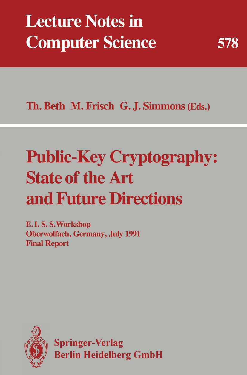 Public-Key Cryptography: State of the Art and Future Directions