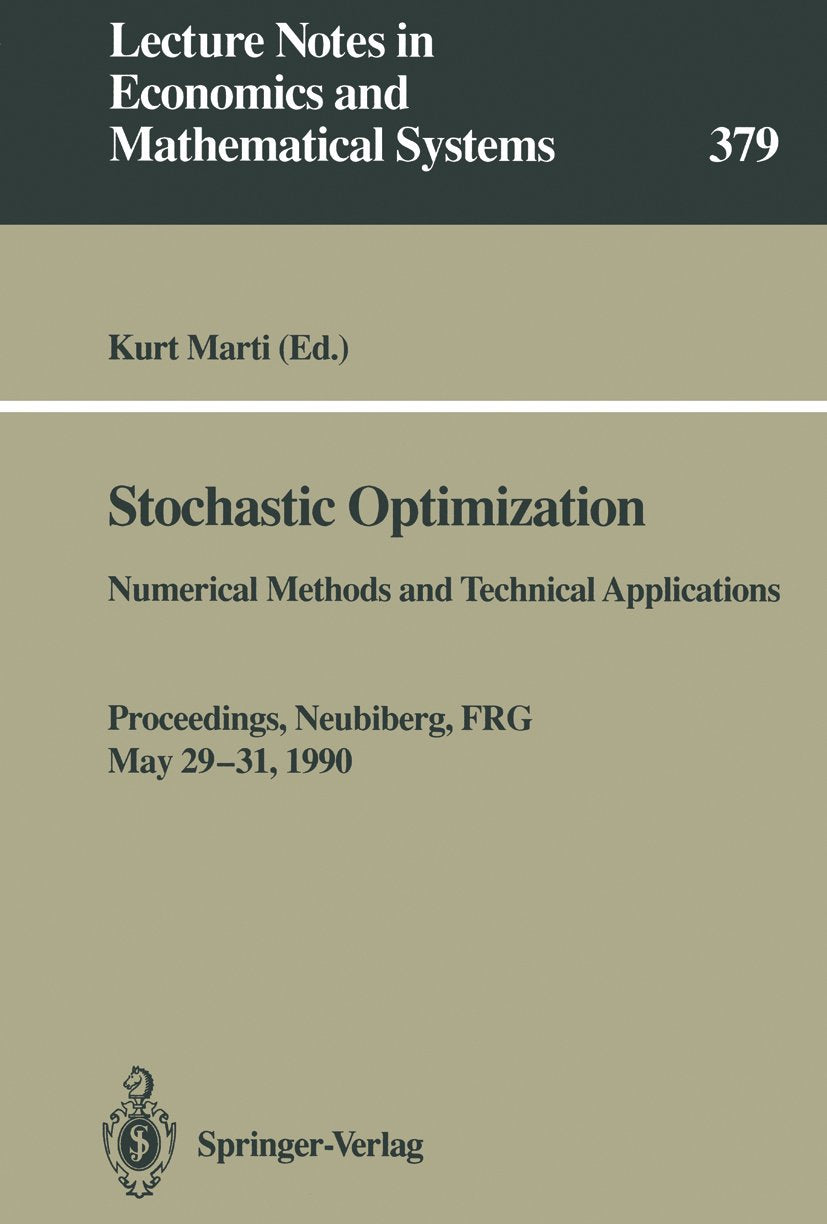 Lecture Notes in Economics and Mathematical Systems
