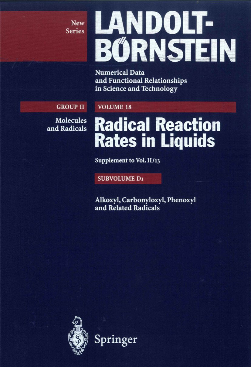 Landolt-Börnstein: Numerical Data and Functional Relationships in Science and Technology - New Series