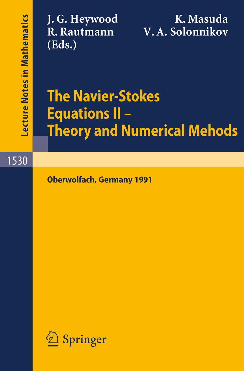 Lecture Notes in Mathematics