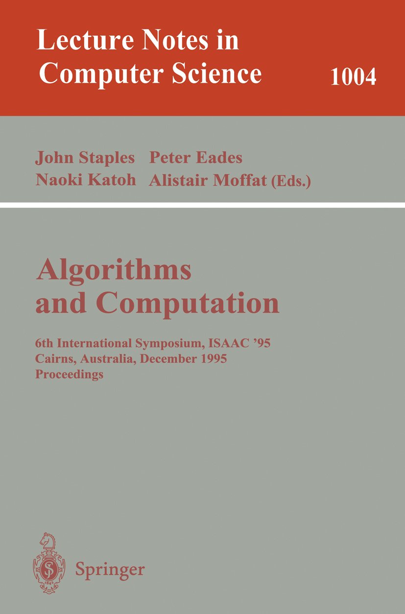 Lecture Notes in Computer Science