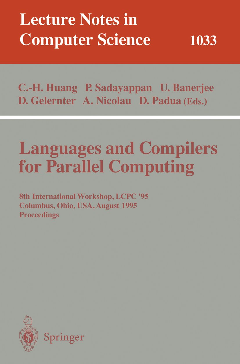 Lecture Notes in Computer Science