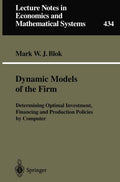 Lecture Notes in Economics and Mathematical Systems