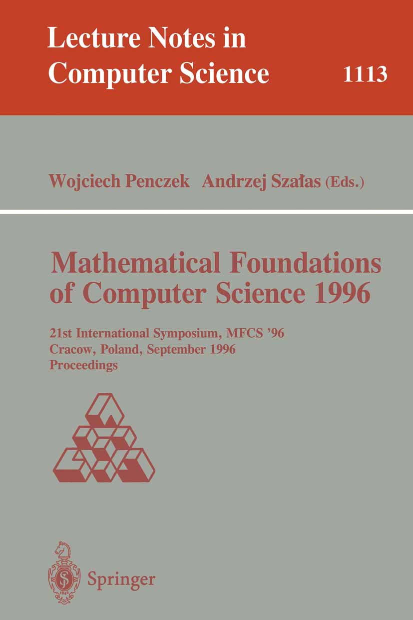 Lecture Notes in Computer Science