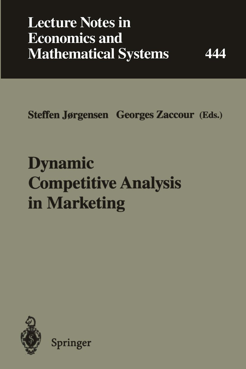 Lecture Notes in Economics and Mathematical Systems