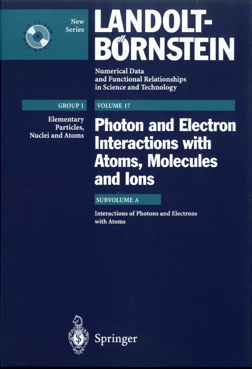 Landolt-Börnstein: Numerical Data and Functional Relationships in Science and Technology - New Series