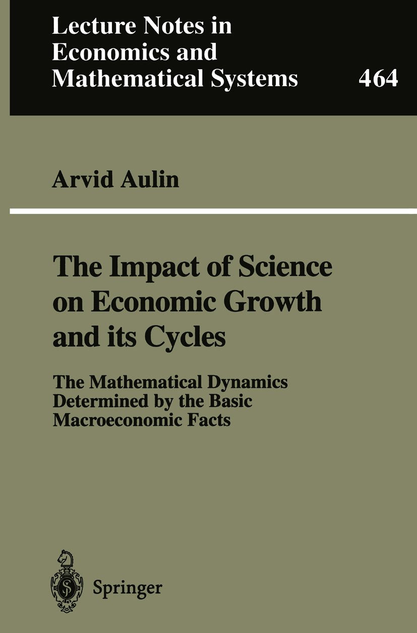 Lecture Notes in Economics and Mathematical Systems