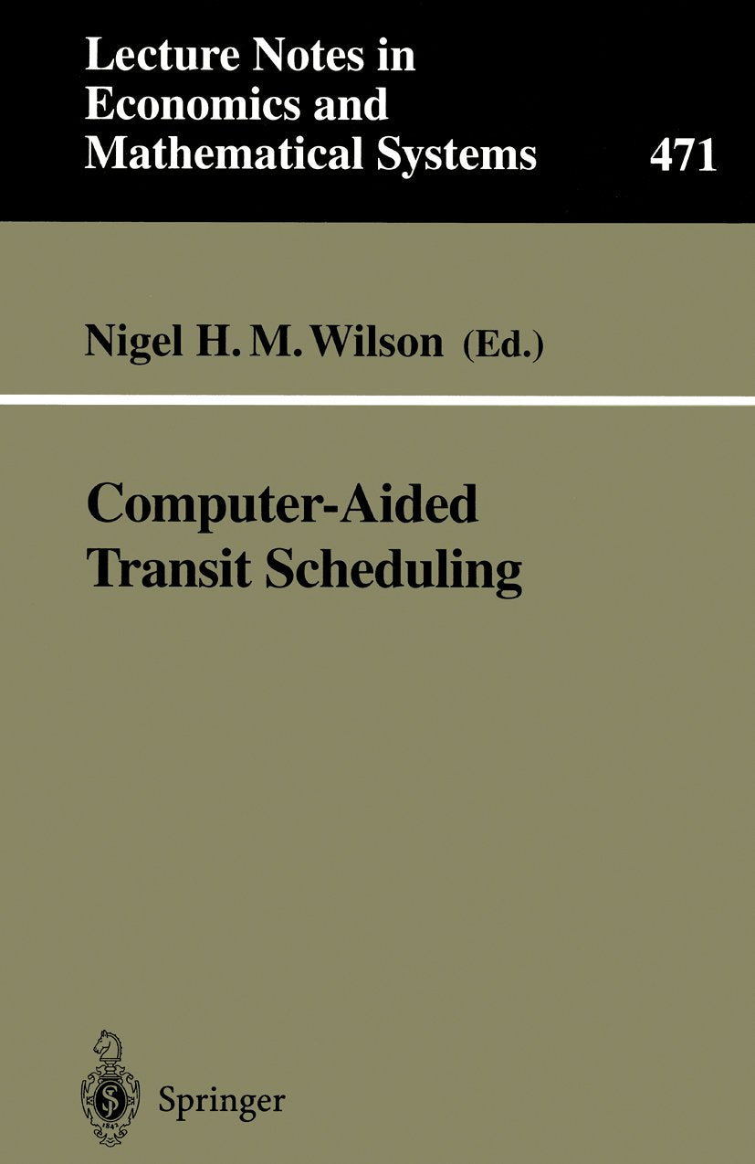Lecture Notes in Economics and Mathematical Systems