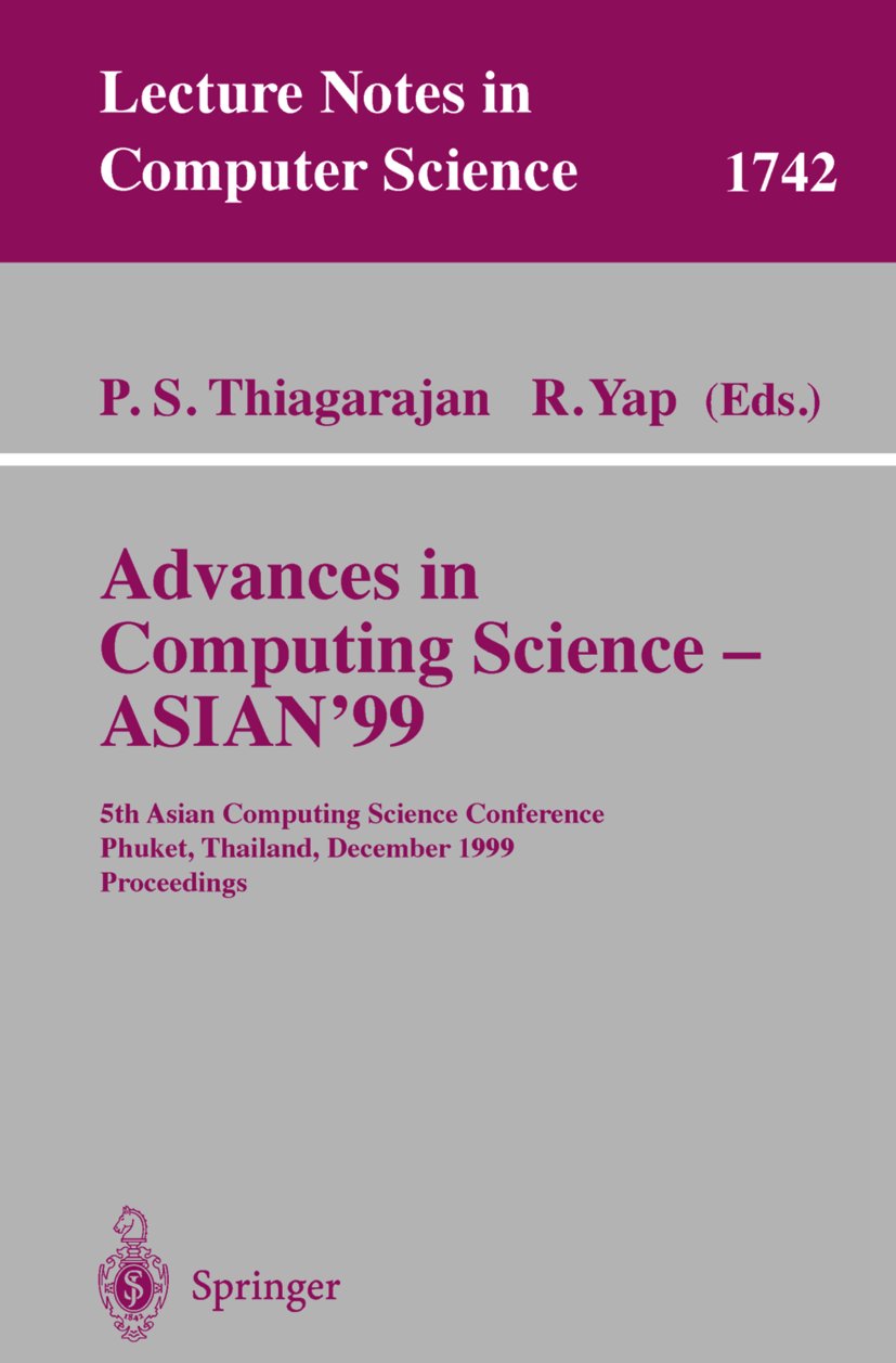 Lecture Notes in Computer Science