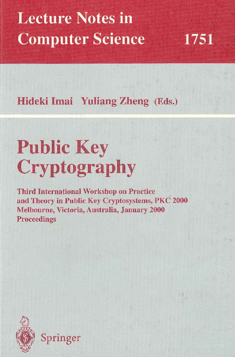 Lecture Notes in Computer Science