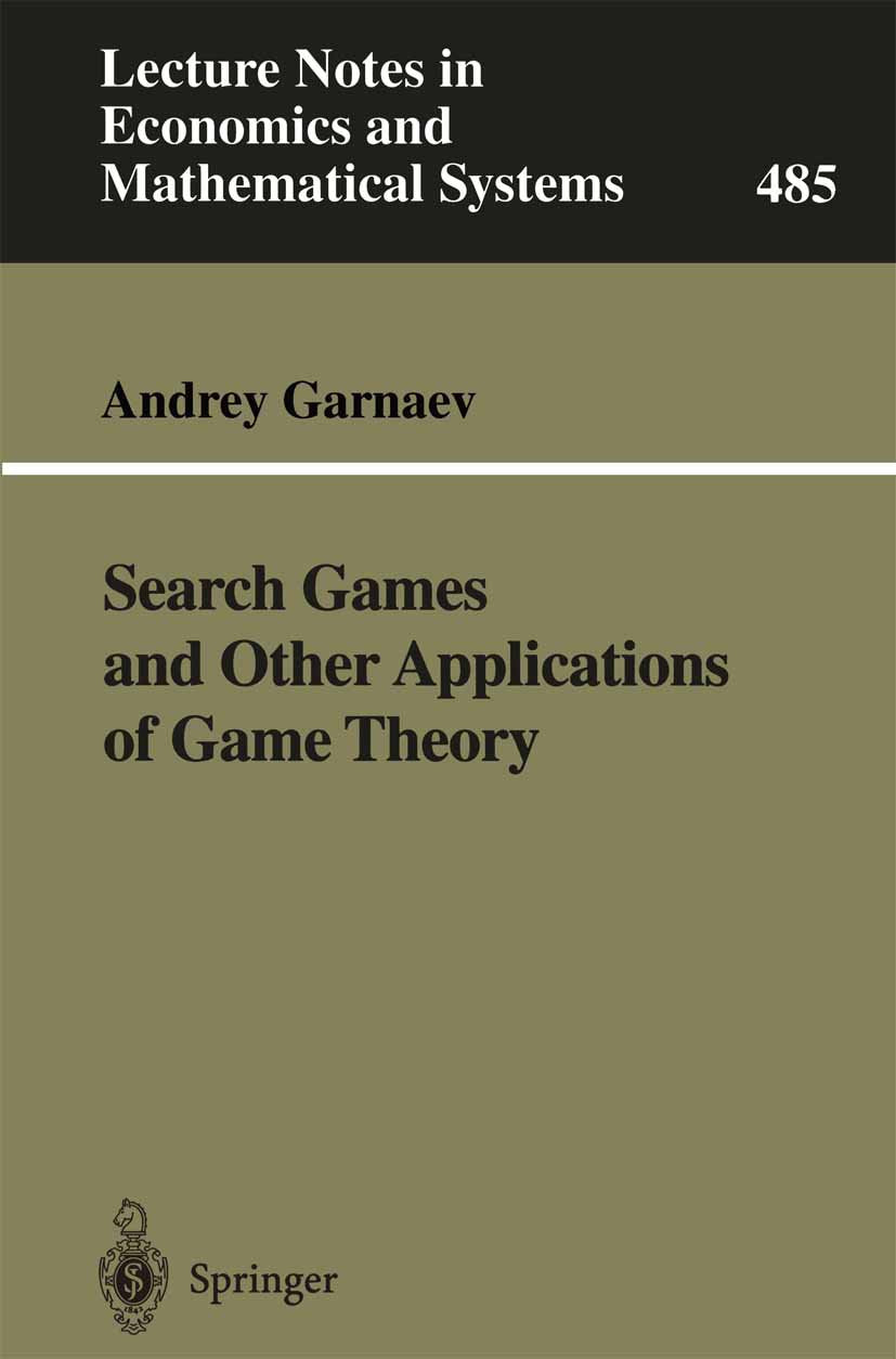 Lecture Notes in Economics and Mathematical Systems