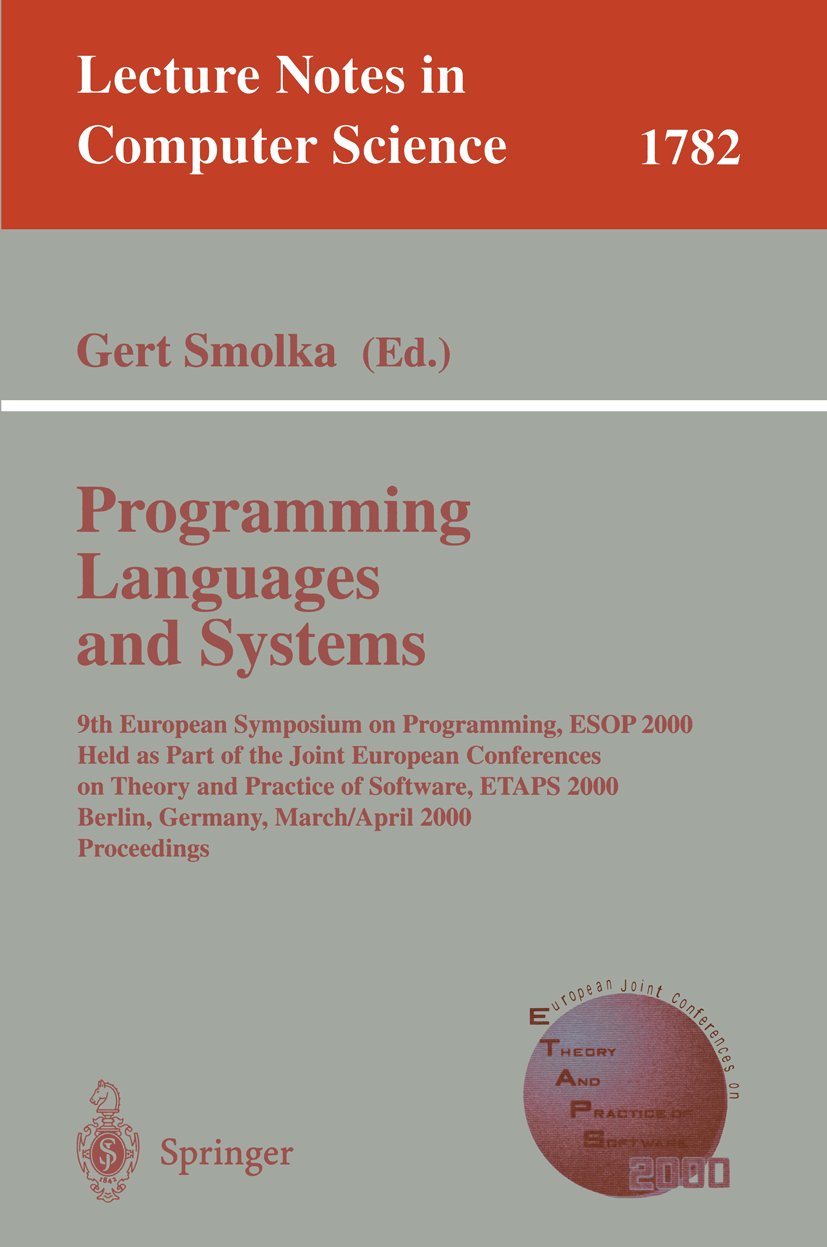 Programming Languages and Systems