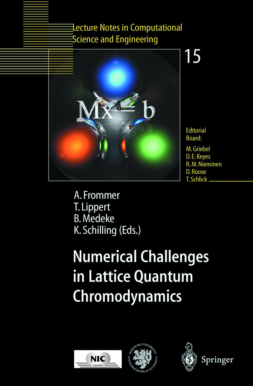 Lecture Notes in Computational Science and Engineering
