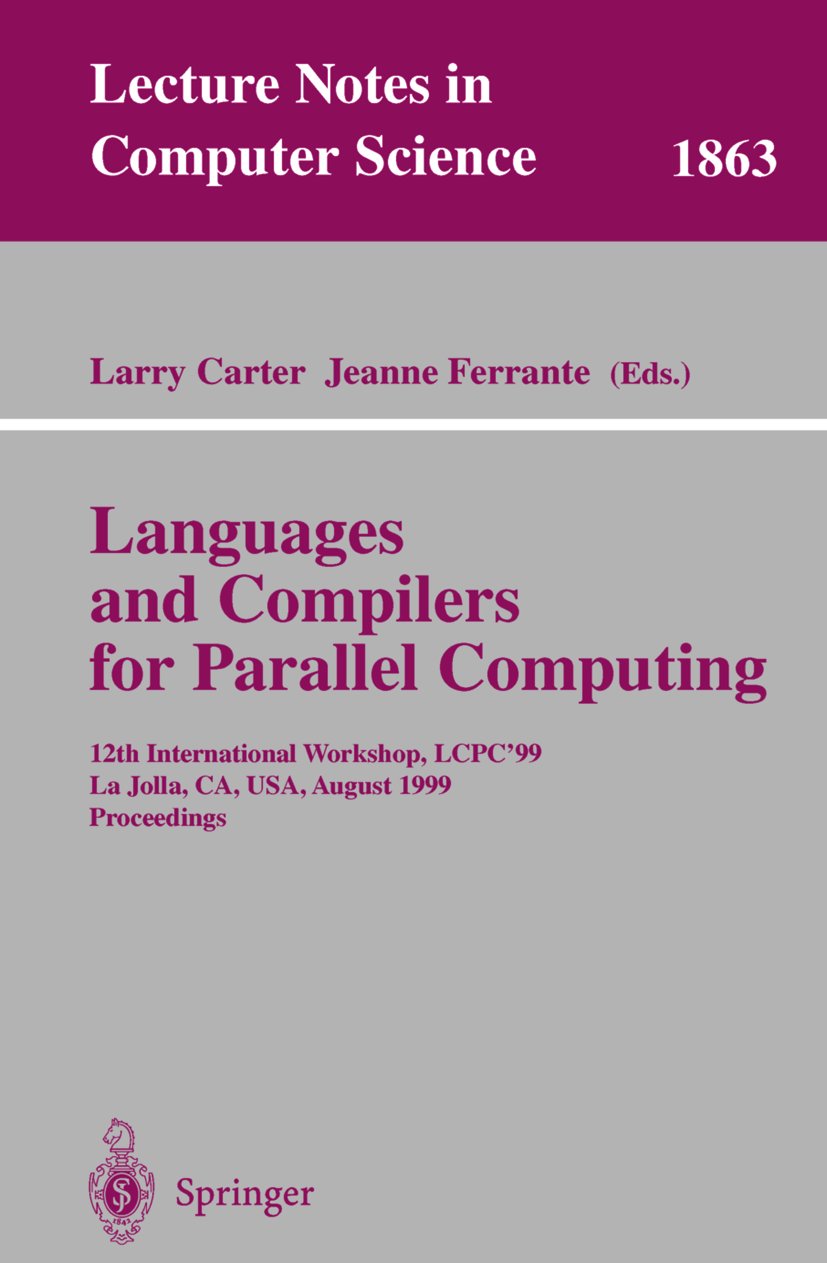 Lecture Notes in Computer Science