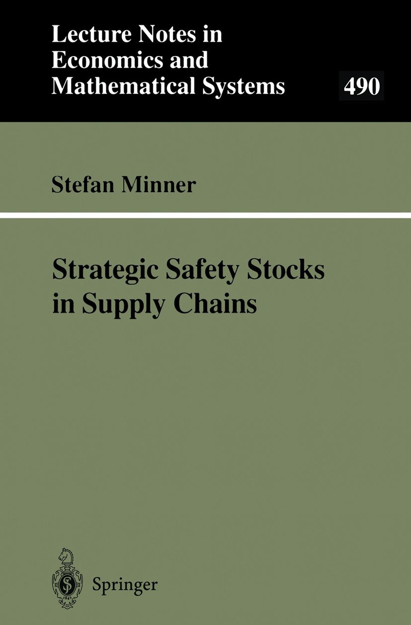 Lecture Notes in Economics and Mathematical Systems