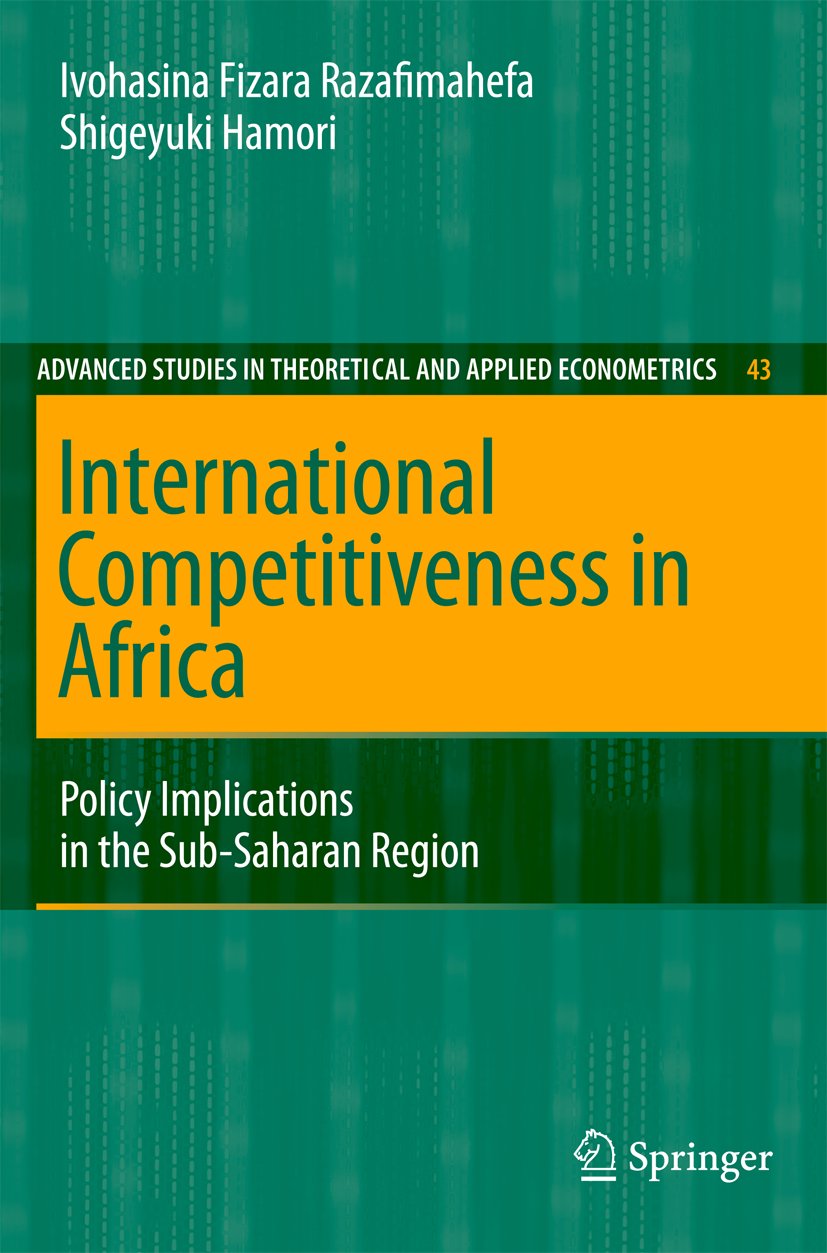 Advanced Studies in Theoretical and Applied Econometrics