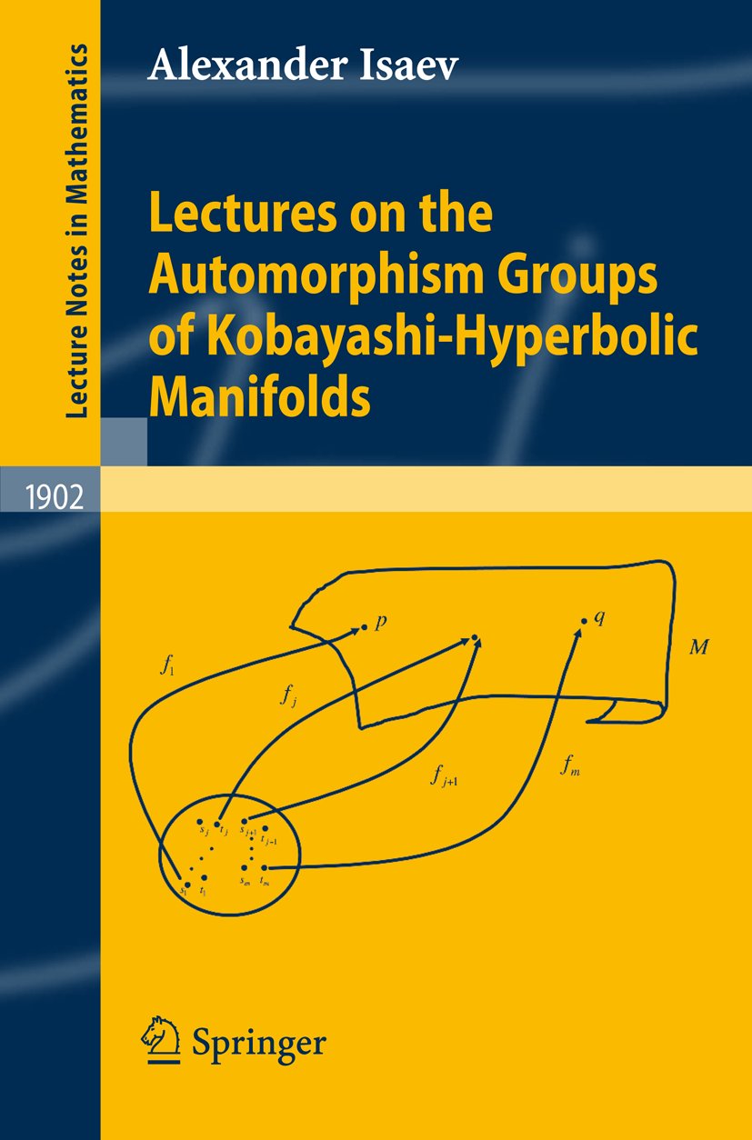 Lecture Notes in Mathematics