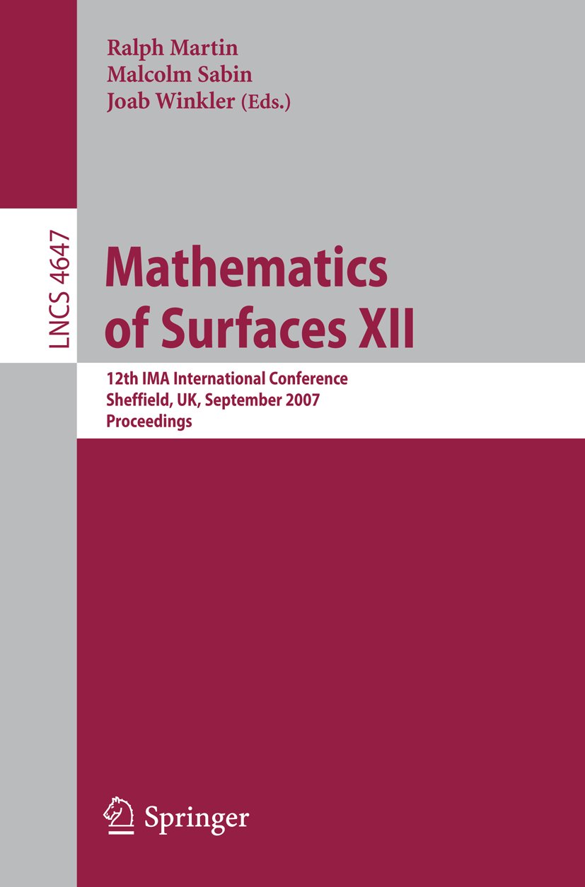 Mathematics of Surfaces XII