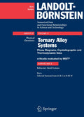 Landolt-Börnstein: Numerical Data and Functional Relationships in Science and Technology - New Series