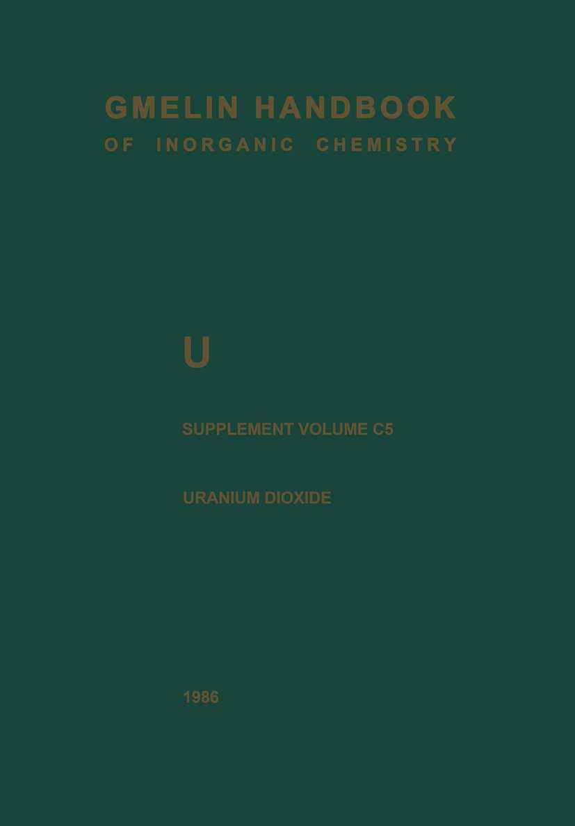 Gmelin Handbook of Inorganic and Organometallic Chemistry - 8th edition
