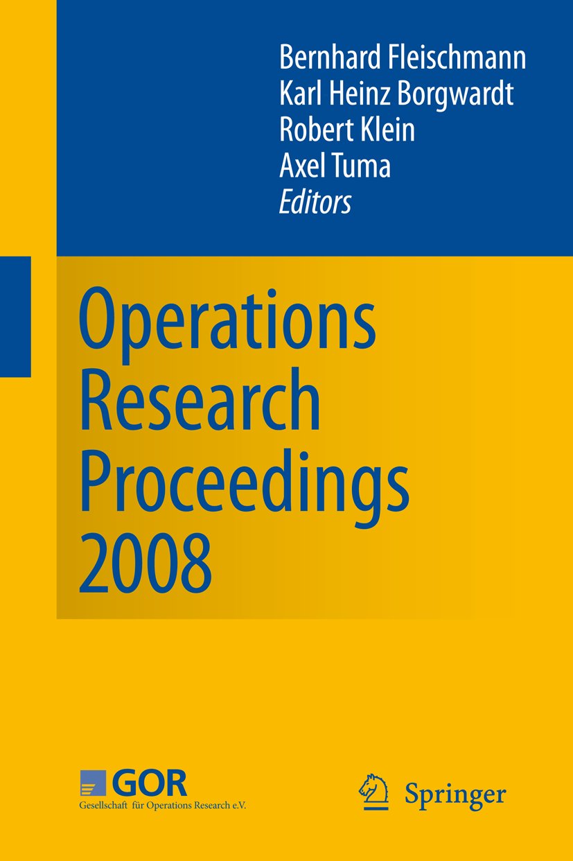 Operations Research Proceedings